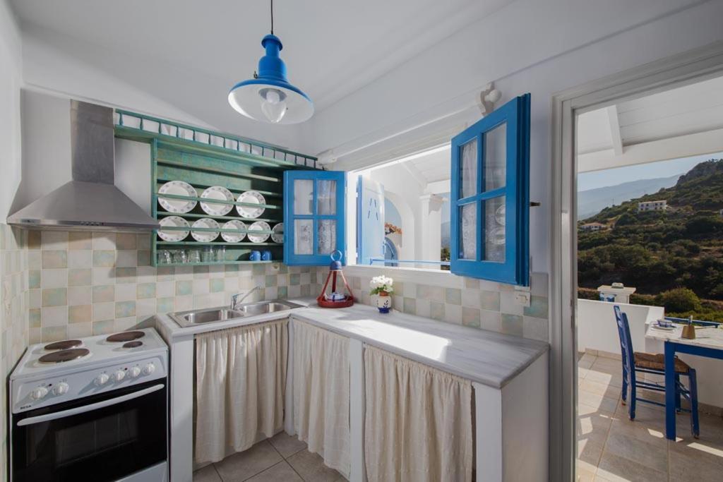 Sea View Kerame Villa Evdilos  Dış mekan fotoğraf