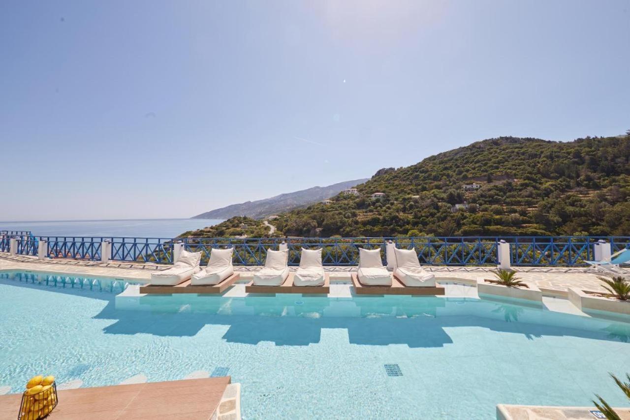 Sea View Kerame Villa Evdilos  Dış mekan fotoğraf
