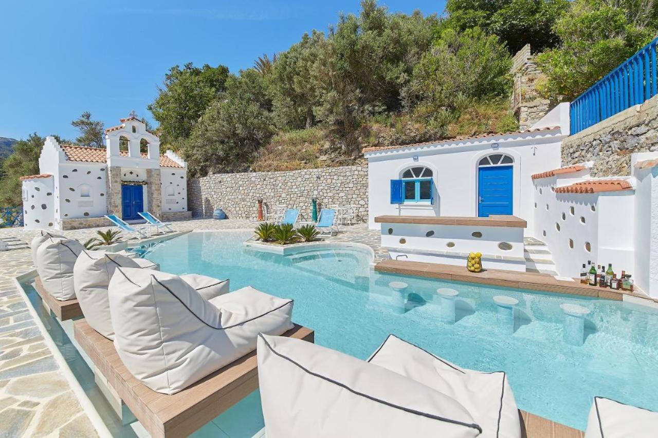 Sea View Kerame Villa Evdilos  Dış mekan fotoğraf