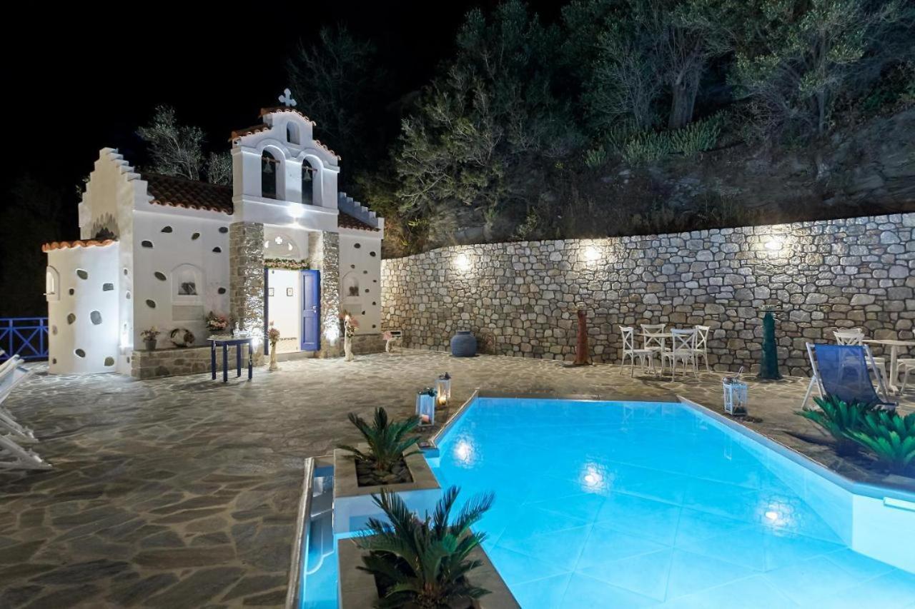Sea View Kerame Villa Evdilos  Dış mekan fotoğraf