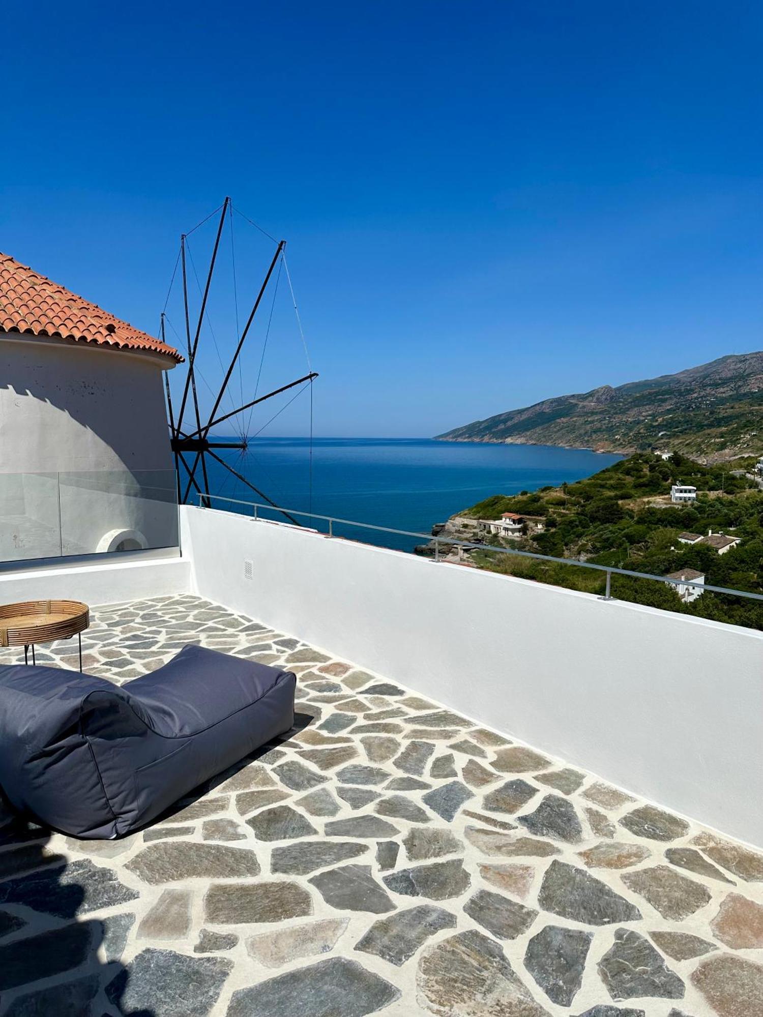 Sea View Kerame Villa Evdilos  Dış mekan fotoğraf
