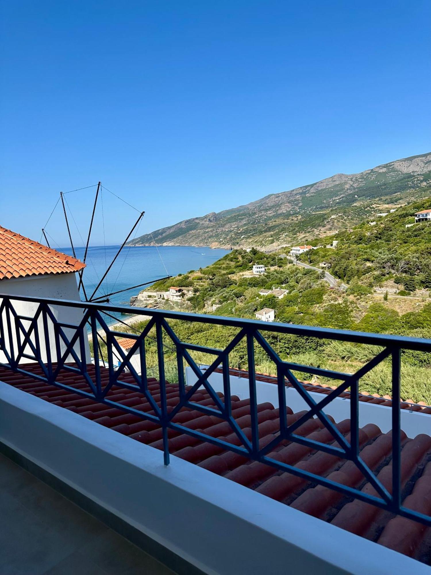 Sea View Kerame Villa Evdilos  Dış mekan fotoğraf